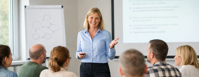 Fortbildung in einer Schule